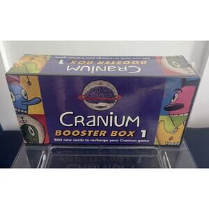 CRANIUM Booster Box 1 Cranium Board Game Card Game Sealed NEW